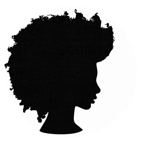 African American Woman Silhouette at GetDrawings | Free download