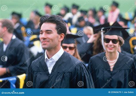 Graduating class walking editorial stock image. Image of united - 25965679