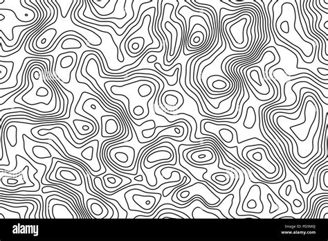 Topographic map Black and White Stock Photos & Images - Alamy