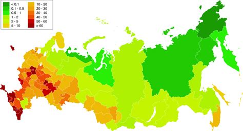 Population Density Map Of Russia 2019 353