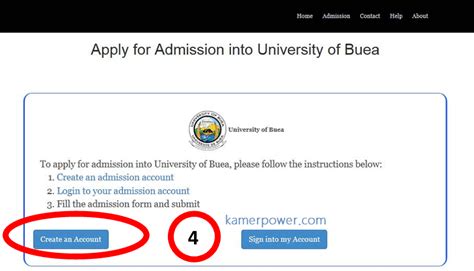 University of Buea Application Procedure Online Admission 2024-2025 ...