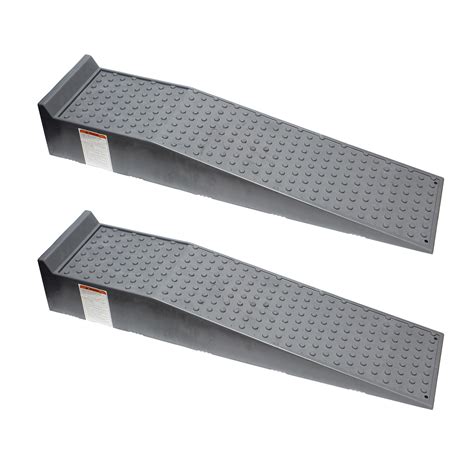 BISupply | Vehicle Service Ramp Set – 6.6” Inch Lift 5 Ton Truck Ramps, 2 Pack - Walmart.com