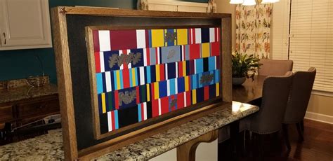 Wooden Military Ribbon Rack - Etsy