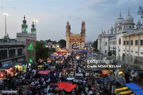 50 Charminar Night View Stock Photos, High-Res Pictures, and Images ...