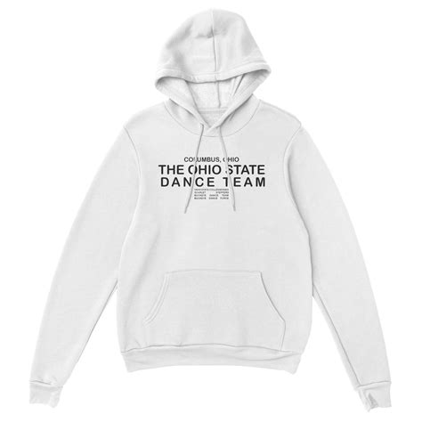 LIMITED RELEASE: The Ohio State Dance Team Hoodie in White – The NIL ...