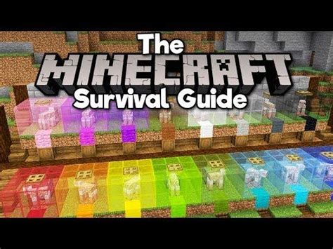 Automatic Sheep-Shearing Wool Farm! The Minecraft Survival Guide (Tutorial Lets Play) [Part 132 ...