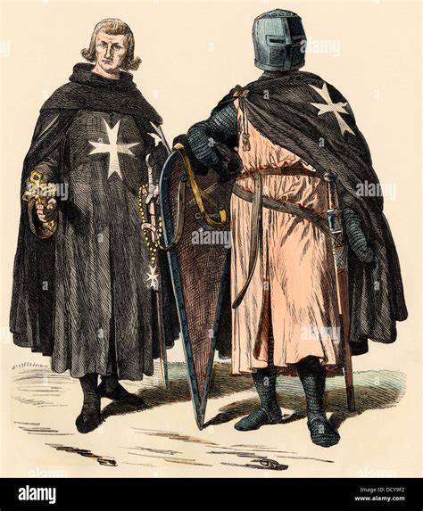 Knights of st john crusades hi-res stock photography and images - Alamy