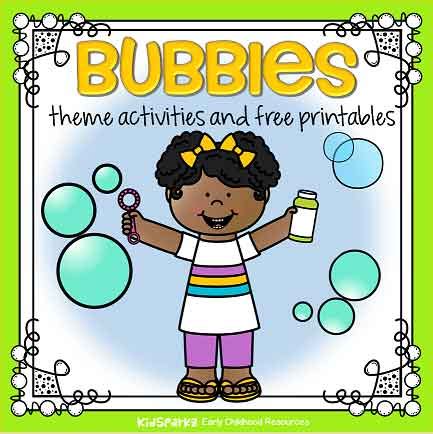 Bubbles preschool theme activities - KIDSPARKZ