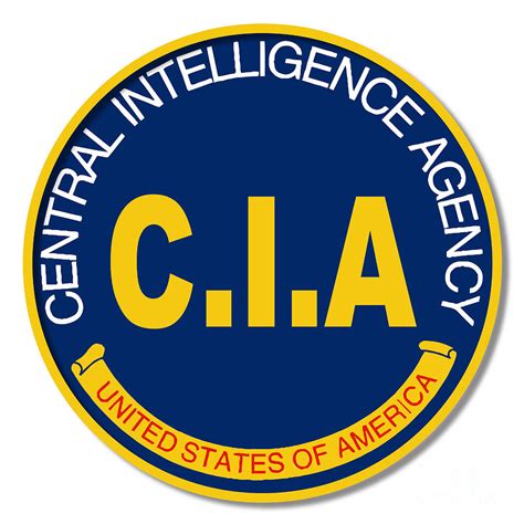 CIA Logo Mockup Digital Art by Bigalbaloo Stock - Fine Art America