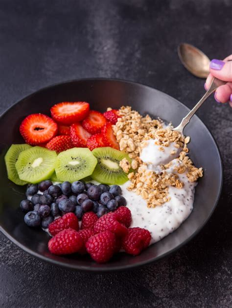 Chia Yogurt Breakfast Bowl | A Zesty Bite