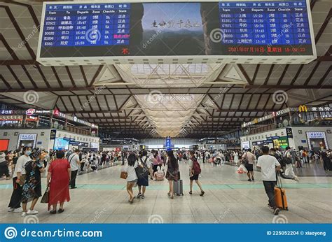 Travelers with Masks in Train Station, China Editorial Stock Image - Image of long, summer ...