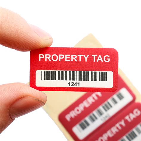Aluminum Stock Asset Tags - Inventory Asset Tags & Property Id Tags Online , SKU - XM-EG100