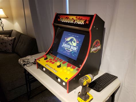 I'm building a Jurassic Park arcade cabinet.. : JurassicPark