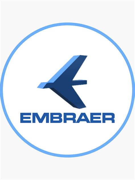 "Embraer logo" Sticker by peteroldfield | Redbubble