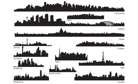 Atlanta City Skyline Vector at GetDrawings | Free download