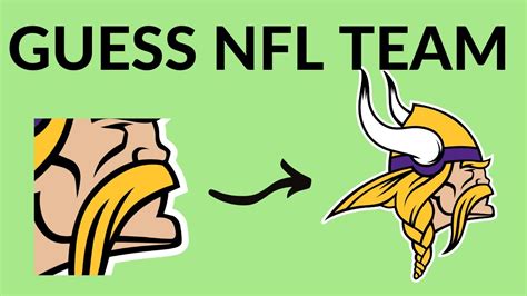 QUIZ: GUESS THE NFL TEAMS BY A PORTION OF THEIR LOGO - YouTube