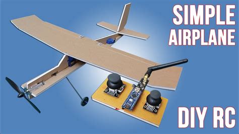 How To Make Simple RC Airplane For Simple Radio Control. DIY RC Aiplane ...