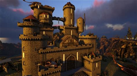 Ark Survival Evolved Castles, Keeps, and Forts Medieval Architecture