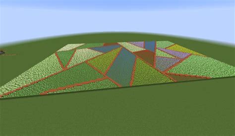 Field of flowers Minecraft Map