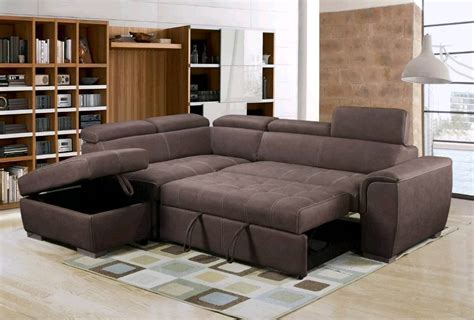 NEW Rienzo Large Fabric Luxury Corner Sofa Bed With Tilting Headrest ...