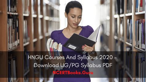 HNGU Courses and Syllabus 2022 | Download UG/PG Syllabus PDF