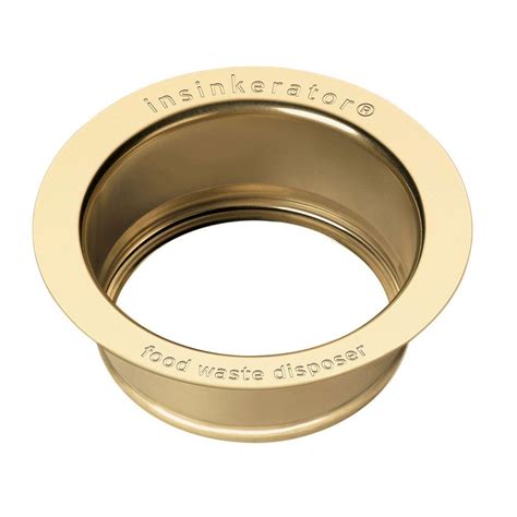 InSinkErator Sink Flange in French Gold for InSinkErator Garbage ...