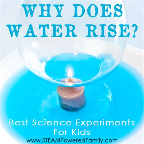 The Best Science Experiments With Water - Water Rising, It's like magic!