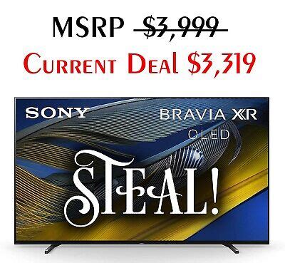 Sony 77" BRAVIA XR A80J Series OLED 4K Ultra HD TV-Includes FREE $499 Wall Mount 27242921979 | eBay