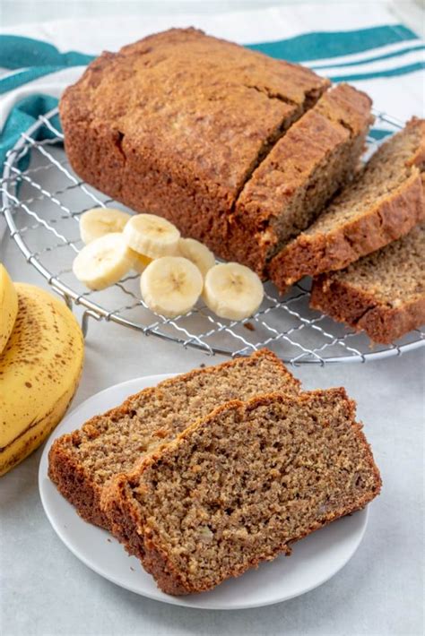 Vegan Banana Bread Recipe - Happy Healthy Mama