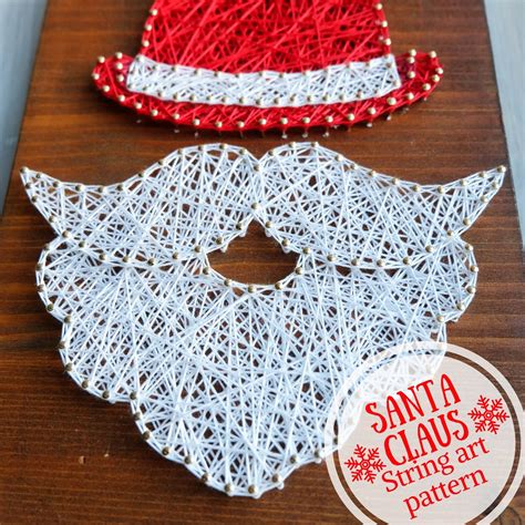 String Art Pattern Printable Christmas String Art Pattern - Etsy