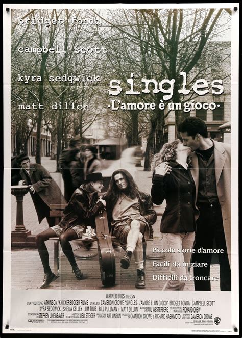 Singles (1992) Italian 2 Fogli Movie Poster - Original Film Art ...