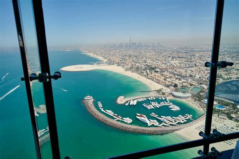 Aperitif at the Skyview Bar of the Burj Al Arab in Dubai