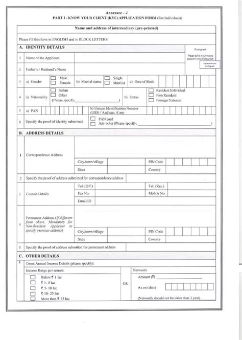 [PDF] Bank of Baroda KYC Form PDF - Panot Book