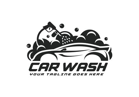 Car wash logo design vector illustration 13267719 Vector Art at Vecteezy