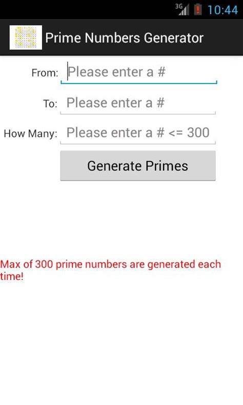 Prime Numbers Generator APK untuk Unduhan Android