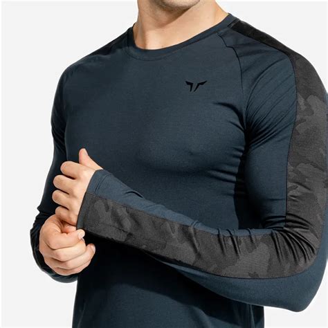 Fitness Men’s Long Sleeve Running & Workout T Shirt - Men's Fitness Apparel, Men's Sports ...