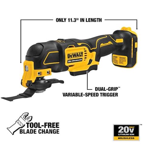 New Dewalt ATOMIC Oscillating Multi Tool 20V Tool Only, 50% OFF