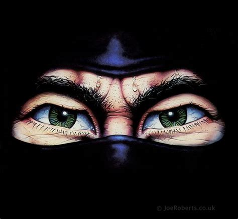 Ninja Eyes by Joe-Roberts.deviantart.com | Digital artwork, Pet logo ...