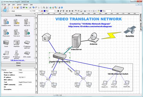 10-Strike Network Diagram Screenshots