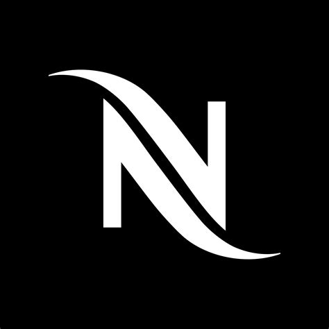 NESPRESSO LOGO MONOGRAM BLACK | Nestlé Nespresso