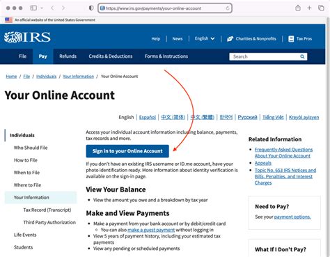 How to View Your IRS Tax Payments Online • Countless