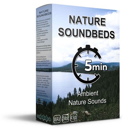 Acoustic Nature — Buy Nature Sounds Effects