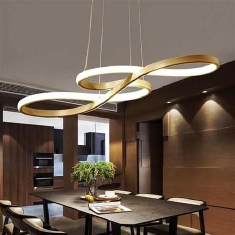 Maeve – LED Infinity Chandelier | Dining room decor modern, Dining room ...