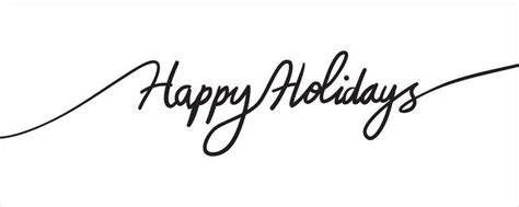 Happy Holidays Text Vector Art, Icons, and Graphics for Free Download