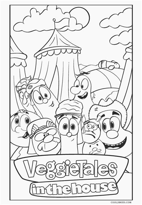 VeggieTales Gideon Coloring Pages