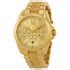 Michael Kors Bradshaw Champane Dial Chronograph Gold-Tone Stainless Steel Ladies Watch MK5722 ...