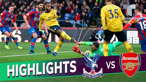 Crystal Palace vs. Arsenal: 1-1 Goals & Highlights | Premier League ...