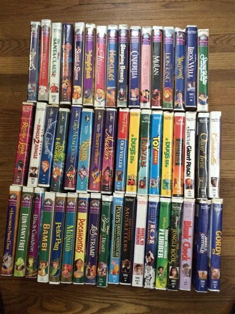 Huge Lot Of 51 Disney VHS Movies | #1787822957