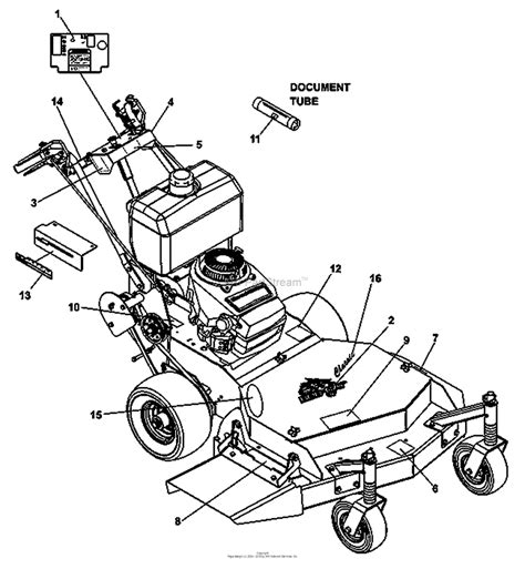 Ransomes Bobcat 36 Walk Behind Parts Manual