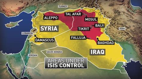 ISIS Map Iraq Syria – Outside the Beltway